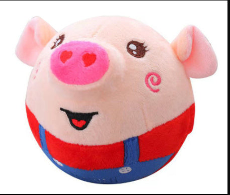 PawBoing™ – Interactive Plush Jumping Ball Dog Toy