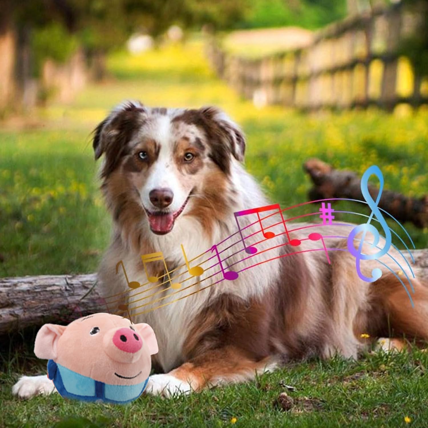 PawBoing™ – Interactive Plush Jumping Ball Dog Toy