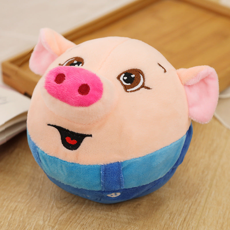 PawBoing™ – Interactive Plush Jumping Ball Dog Toy